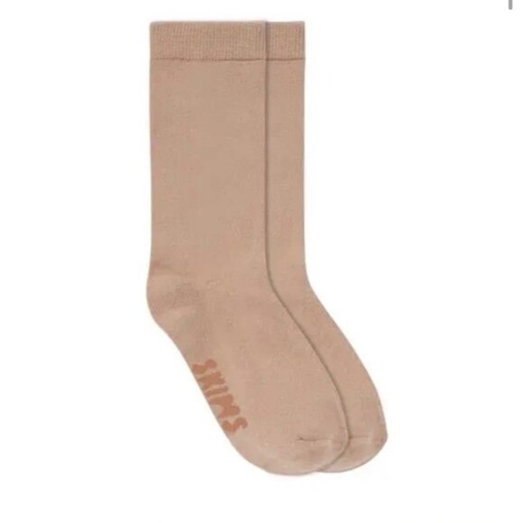 Skims Everyday Crew Sock Mica Size Medium - Picture 1 of 6